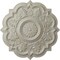 Ekena Millwork Deria Ceiling Medallion (Fits Canopies up to 6"), 20 1/4"OD x 1 1/2"P, Pot of Cream Crackle CM20DRPCC - alternate 1